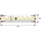 Светодиодная лента LUX DSG2168-24-W-33