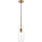 Подвесной светильник Gloss 1141/1S E14*60W Antigue copper/Clear