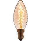 Ретро лампочка накаливания Эдисона свеча E14 60W 2400-2800K 3560-LT