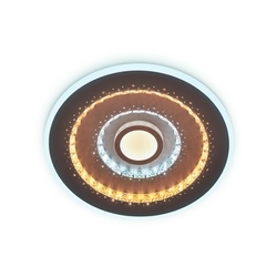 Потолочный светильник светодиодный с пультом регулировкой цветовой температуры и яркости с ночным режимом Ice FA253