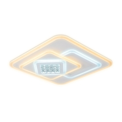 Потолочная люстра светодиодная с пультом регулировкой цветовой температуры и яркости с ночным режимом ACRYLICA FA255
