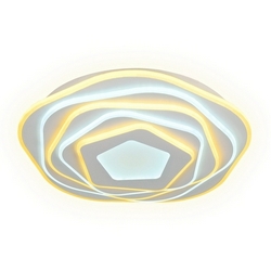 Потолочная люстра светодиодная с пультом, регулировкой яркости, цветовой температуры и ночным режимом Acrylica FA814