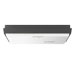 Настенно-потолочный светильник LGD-AREA-S300x300-30W Warm3000 (GR, 110 deg, 230V) (IP54 Металл) 029953