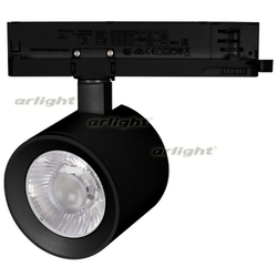 Трековый светильник LGD-NIKA-4TR-R100-20W Day4000 (BK, 24 deg, 230V) (IP20 Металл) 031111