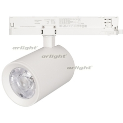 Трековый светильник LGD-NIKA-4TR-R100-30W Warm3000 (WH, 24 deg, 230V) (IP20 Металл) 031170