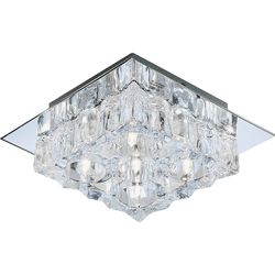 Потолочный светильник накладной прямоугольный Cool Ice A1442PL-5CC