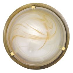 Настенно-потолочный светильник накладной круглый Germanika A3956PL-3GO