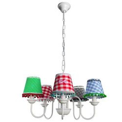 Детская люстра Artelamp A5165LM-5WH