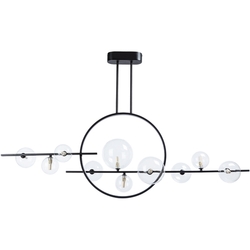 Потолочная люстра светодиодная Saturn A7790SP-75BK