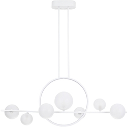 Потолочная люстра светодиодная Saturn A7791SP-59WH