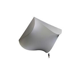Потолочный светильник накладной прямоугольный Geist C WH 001142-1
