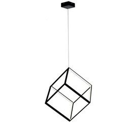 Подвесной светодиодный светильник Куб CL719301