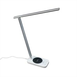 Светодиодная офисная настольная лампа Ньютон с USB, таймером и выключателем CL803051