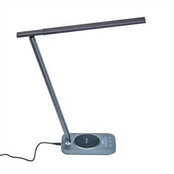 Светодиодная офисная настольная лампа Ньютон с USB, таймером и выключателем CL803052