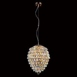 Подвесной светильник CHARME SP3+3 LED ORO/CRYSTAL D350