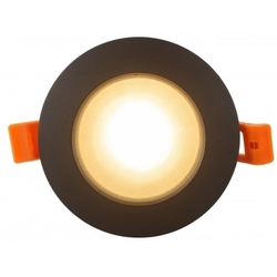 Встраиваемый светильник для ванны DK3016-BK IP65
