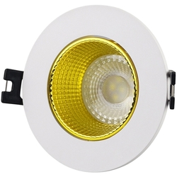 Встраиваемый светильник светодиодный DK3061-WH+YE
