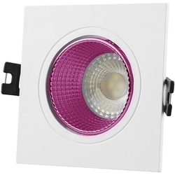 Встраиваемый светильник светодиодный DK3071-WH+PI