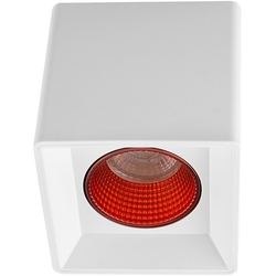 Накладной светильник светодиодный DK3080-WH+RD