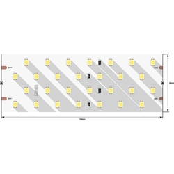 Светодиодная лента LUX DSG2280-24-NW-33