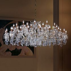 Большая люстра подвесная OLD STYLE 3328/32 Gold Sw