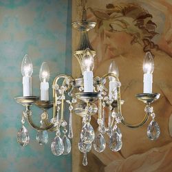 Люстра подвесная OLD STYLE 3592/5 Gold