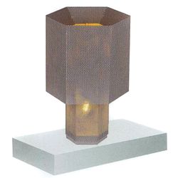 Настольная лампа интерьерная 130 KM0130P-1 silver