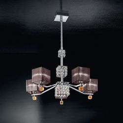 Люстра подвесная Mary 387/5 ice