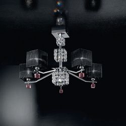 Люстра подвесная Mary 387/5PF coppery brown