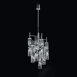 Большая люстра подвесная Bamboo 423/8 chrome