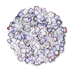 Потолочный светильник настенно-потолочный Clizia CLIZIA LARGE PURPLE