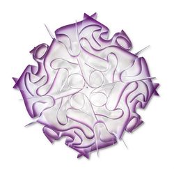 Потолочный светильник настенно-потолочный VELI VELI PLUM PURPLE