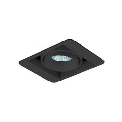 Светильник встраиваемый DL18615/01WW-SQ Shiny black/Black