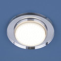 Потолочный светильник встраиваемый 8061 GX53 SL зеркальный/серебро