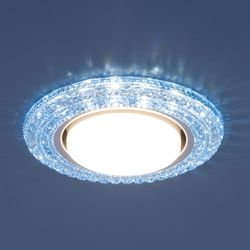 Потолочный светильник встраиваемый 3030 GX53 BL синий