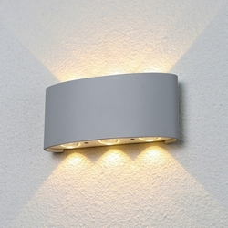 Архитектурная светодиодная подсветка 1551 TECHNO LED TWINKY TRIO серый