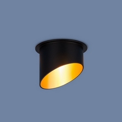 Встраиваемый светильник 7005 MR16 BK/GD черный/золото