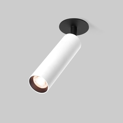 Точечный светильник встраиваемый Diffe белый/черный 8W 4200K 25040/LED