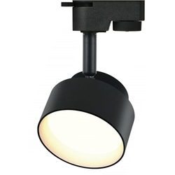 Трековый светильник однофазный TR16 GX53 BK под лампу черный Б0048548