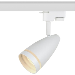 Трековый светильник однофазный TR49 - GU10 WH под лампу GU10 матовый белый Б0054161