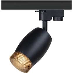 Трековый светильник однофазный TR51 - GU10 BK под лампу GU10 черный Б0054164