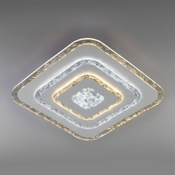 Потолочный светильник светодиодный с пультом регулировкой цветовой температуры и яркости ночной режим Freeze 90211/1