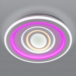 Потолочный светильник светодиодный с пультом регулировкой цветовой температуры и яркости ночной режим Coloris 90214/1