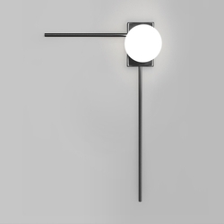 Настенный светильник Eurosvet Fredo 40034/1 черный жемчуг