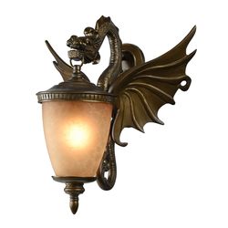 Настенный уличный фонарь Dragon 1717-1W
