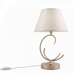 Интерьерная настольная лампа с выключателем Gisela FR2013TL-01G