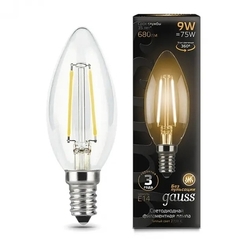 Лампочка LED Filament Candle E14 9W 2700К 1/10/50 103801109