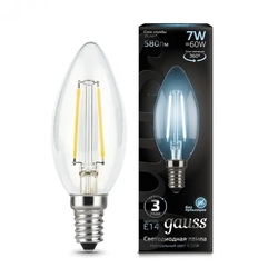 Лампочка LED Filament Candle E14 7W 4100К 1/10/50 103801207