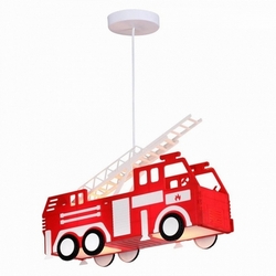 Детская подвесная люстра Пожарная машина Kita 15726