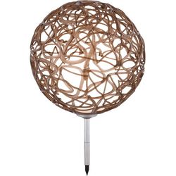 Наземный светодиодный светильник уличный на солнечных батареях Globo 33754